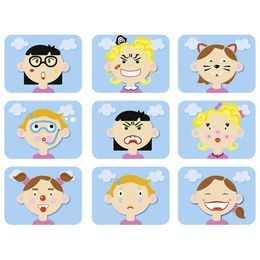 Kalendář magnetický - Školka 114ks magnetek