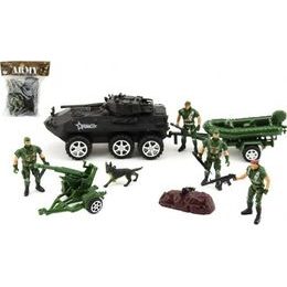 Sada vojáci s doplňky