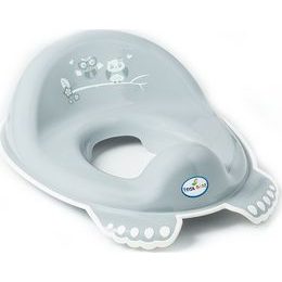 Dětské protiskluzové sedátko na WC sova šedé