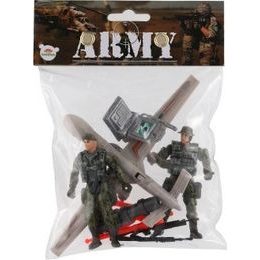 Sada vojáci s doplňky