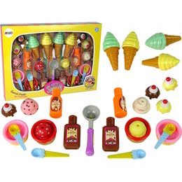 Dětská sada plastových sladkostí s nádobím