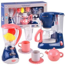 Dětský kávovar a mixér na baterie Coffee Kitchen Set