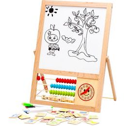 Ecotoys oboustranná kreslící tabule s počítadlem Abacus Board