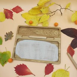 Pieskovnica pre nácvik písania - (bez kariet s písmenami)