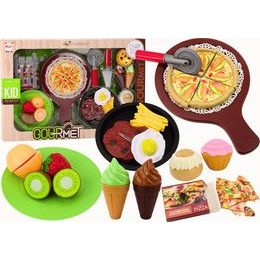 Sada Fast Food, ovoce, steaky, zmrzlina, příslušenství 26 ks