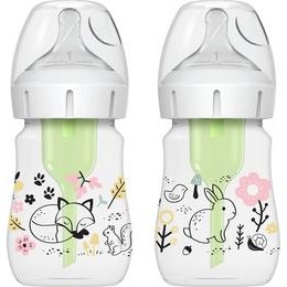 Kojenecká široká láhev options plus 150 ml 2ks