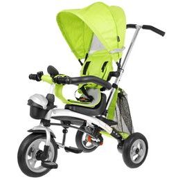 Majlo Toys dětská tříkolka 3v1 Sportrike AIR s nafukovacími koly zelená