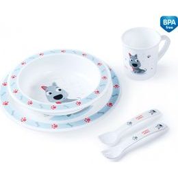 Canpol Babies Canpol babies Plastová sada nádobí Cute Animals - Pejsek