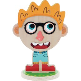 TREFL Dřevěná hračka Neformální tváře