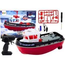 Motorová loď na dálkové ovládání 1:72 rychlost až 35km/h
