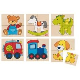 Puzzle a pexeso - Hračky, 24 dílů