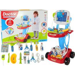 Lékařský EKG vozík 17ks