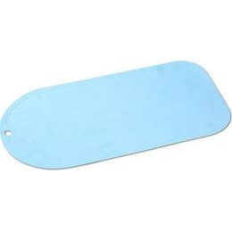 Protiskluzová podložka do vany 70x35 cm modrá