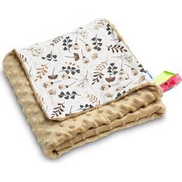 Lehká deka minky cappuccino Větvičky