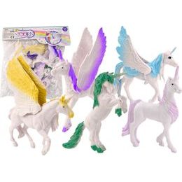 Sada figurek jednorožců a pegasů 6ks