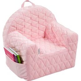 Křesílko Klups Velvet V101 růžové