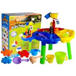 Majlo Toys dětské pískoviště ve stolečku s příslušenstvím Summer Table