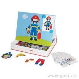 Magnetická hra - Převleky kluk