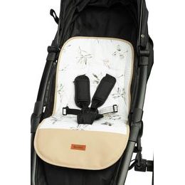 Podložka do kočárku Wafel srnky mátová