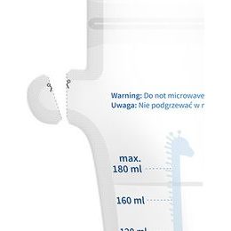 DR.BROWNS - Kapsy na uskladnění mateřského mléka 180ml 25ks