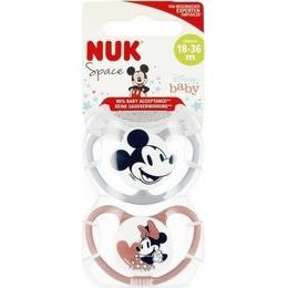 439851 SMOCZEK SILIKONOWY SPACE MYSZKA MIKI 18-36 2SZT 529114