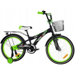 Mexller dětské kolo BMX 20" černozelená