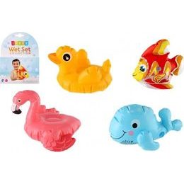 Hračka zvířátko nafukovací do vany - mix 4 druhy