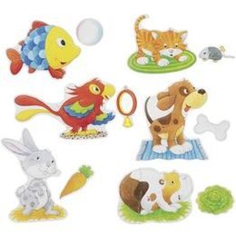 Set puzzlí – Domácí zvířátka, 24 díly