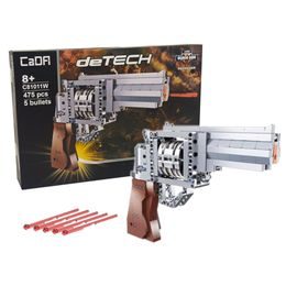 CaDA dětská pistole DeTech stavebnice 475 dílků