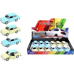 Auto Welly Trabant 601 - mix 4 barvy