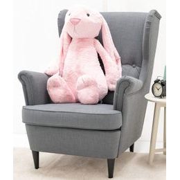 Plyšový králík Figo 100 cm růžový