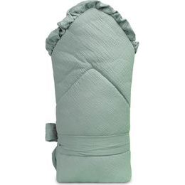 Dětská mušelínová zavinovačka - khaki