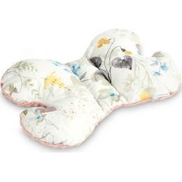 Dětský polštářek motýlek 26x35 růžový/lístečky