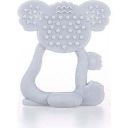 GiliGums Dětské silikonové kousátko Baby Octopus Teether, 3m+, meruňkova, 1 ks