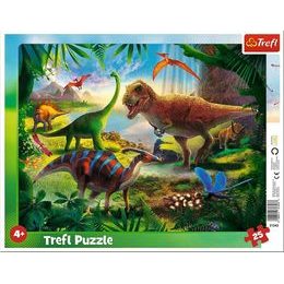 Deskové puzzle Dinosaury 25 dílků