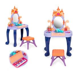 Dětský toaletní stoleček s klavírem a příslušenstvím Funny Dresser