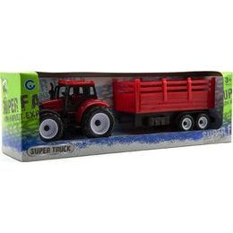 Traktor s přívěsem - mix 2 barvy