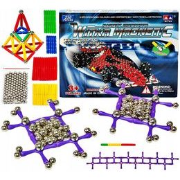 Doris magnetická stavebnice Witka Magnetic 250 dílů