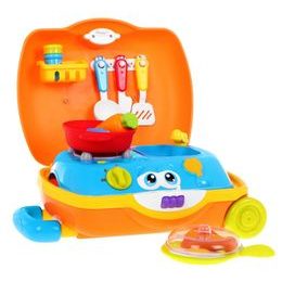 Huile Toys přenosná kuchyňka v kufříku se světlem a zvukem Chef Suitcase