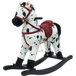 Houpací kůň bílo růžový se zvuky - Unicorn