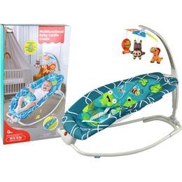 Dětské houpací křeslo 2v1 žabičky