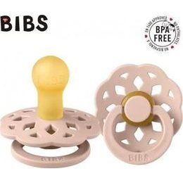 BIBS Dudlík z přírodního kaučuku 6m+ 1ks, bílý