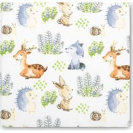 Bambusové prostěradlo do kolébky 40x90cm, růžové