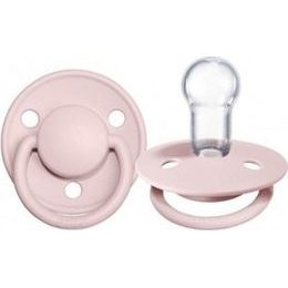 BIBS DE LUX - Silikonový dudlík, 0 - 36 m, vanilkový