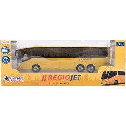 Autobus - na baterie česky mluvící - modrý