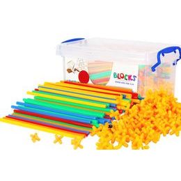 Stavební konstrukce z brček/tyčinek 800ks