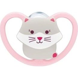 Nuk Dudlík silikonový Space 0-6m, 1ks