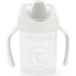 Nekapající hrneček Twistshake se sítkem, 4m+, 230ml, bílý