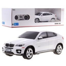 Rastar auto na dálkové ovládání BMW X6 1:24 bílé