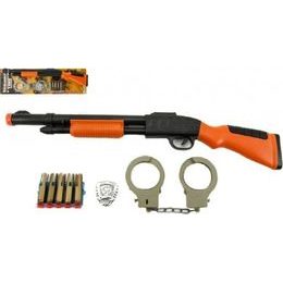 Brokovnice + pouta + náboje na přísavky